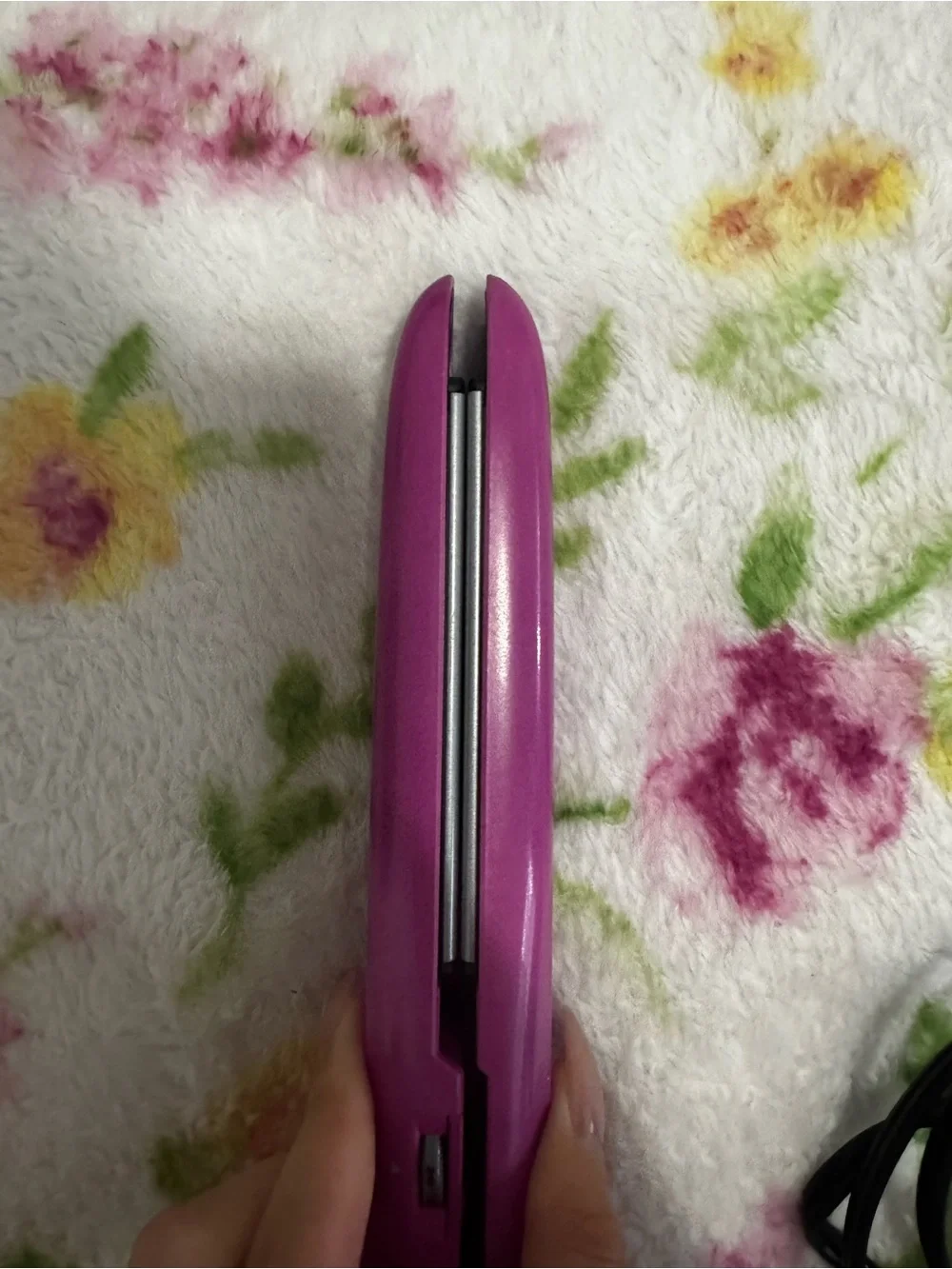 Conair purple Flat Iron Hair Straightener - Smooth Styling
